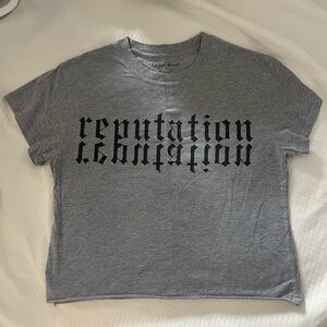 Taylor Swift Reputation Tour Cropped Tee